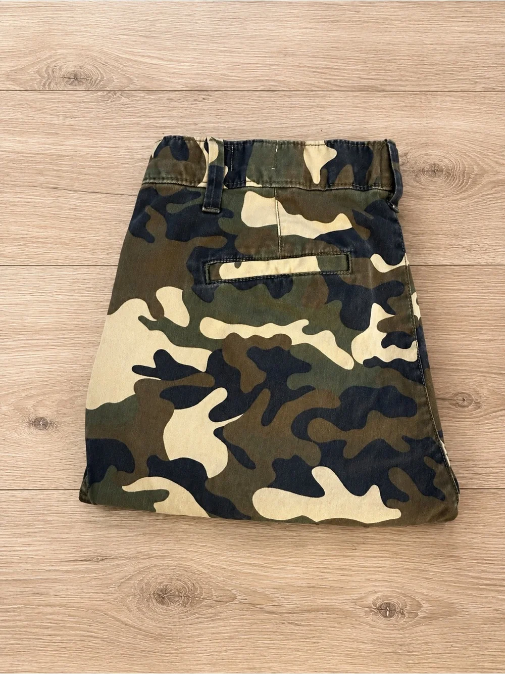 GAP Girlfriend Chino Camo Pants Women’s Size 10 Cotton Stretch